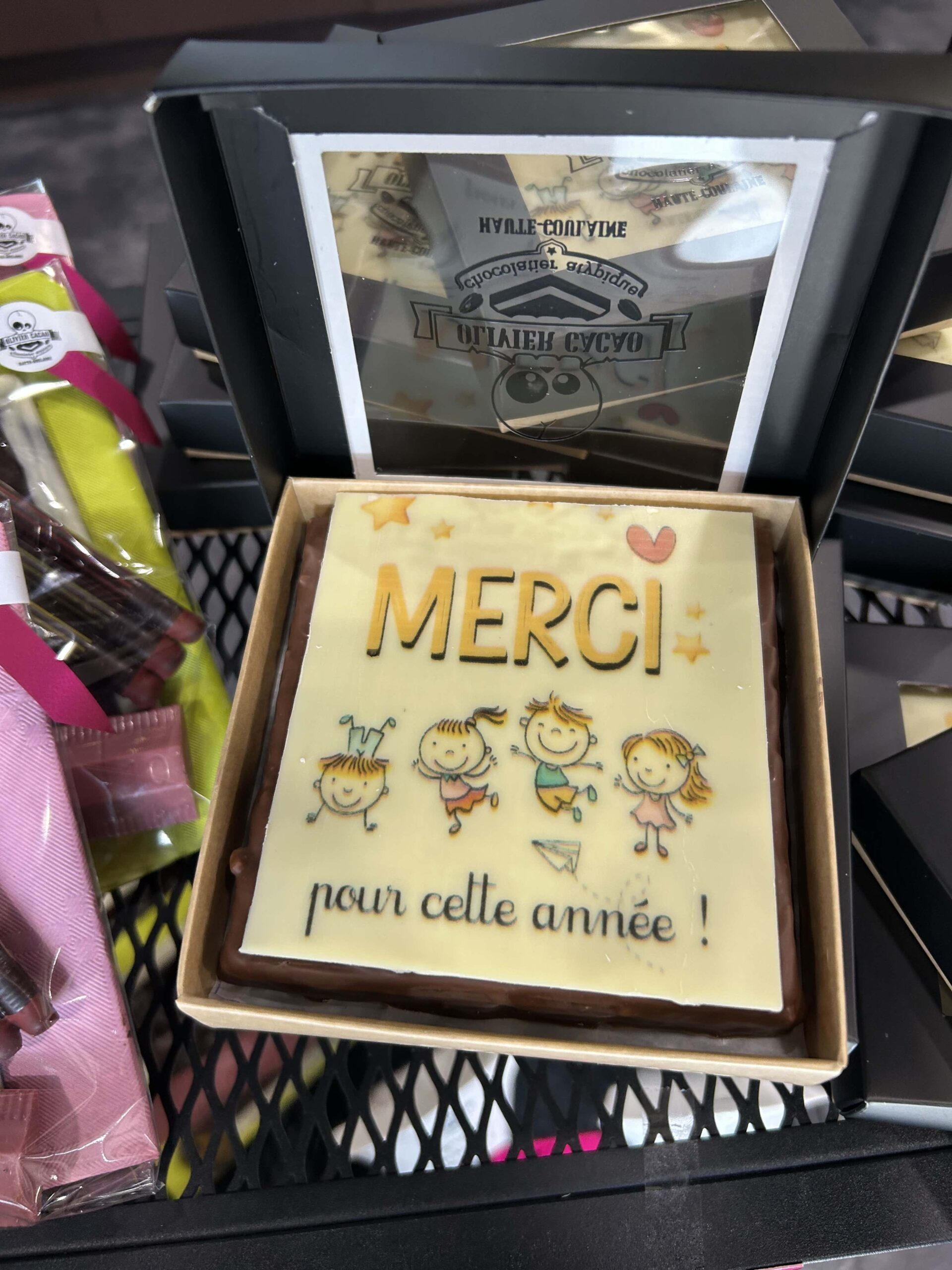 Tablette praliné feuilleté